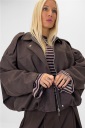 giubbotto modello bomber bat
